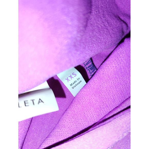 Athleta Women's Purple Performance Quarter-Zip Top Size XXS Lightweight‎ - Picture 8 of 13